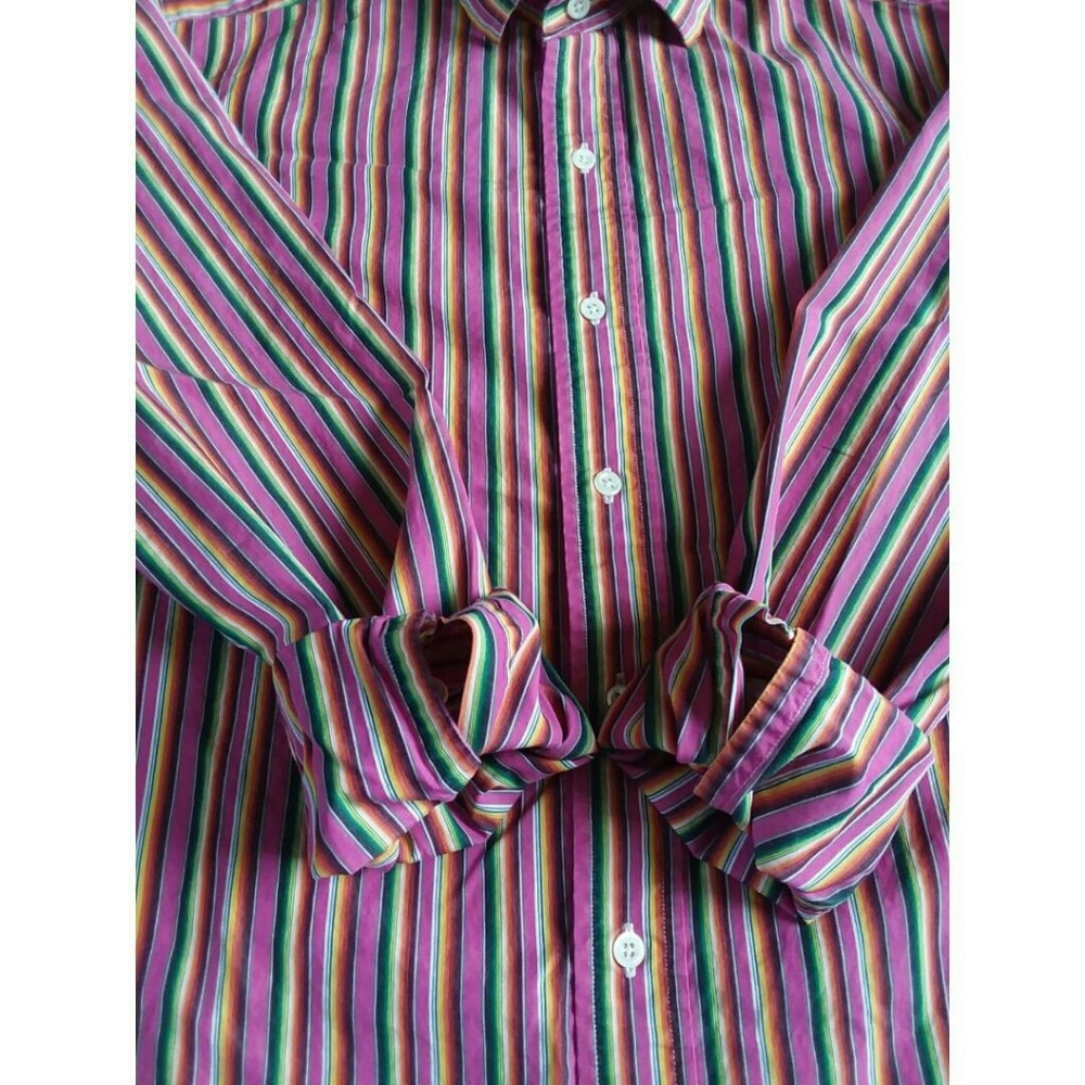 Ralph Lauren Westerton striped button front - Picture 3 of 5